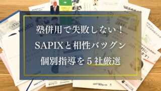 SAPIXと併用するなら？個別塾と家庭教師の全比較ガイド【20社から厳選】